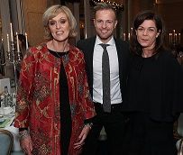 Geraldine O' Leary with Nicky Byrne & Lisa Comerford